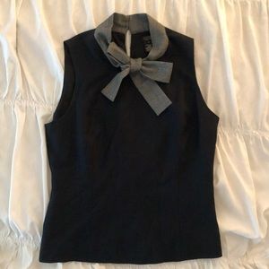 J. Crew Tie-Neck Blouse